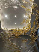 Onde | Crystal Glass Cluster Chandelier