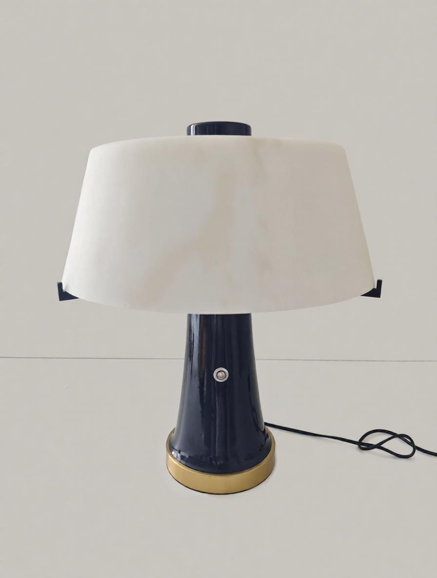 Norranyn Deux | Alabaster Table Lamp - Home Cartel ®