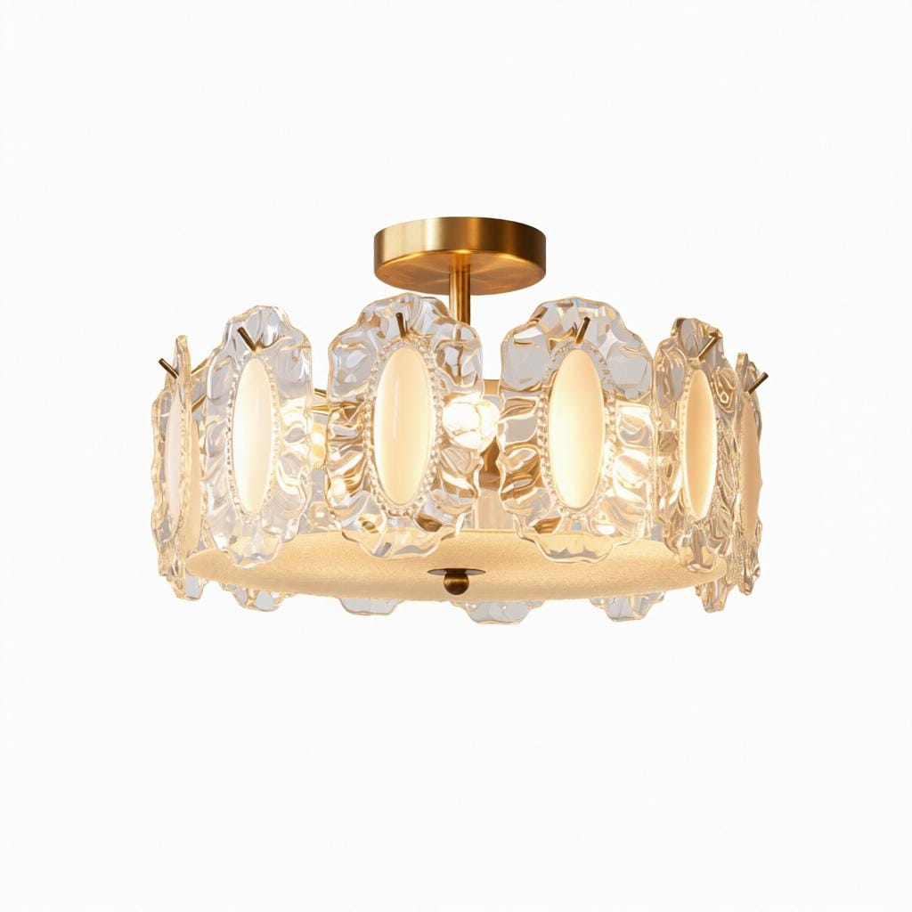 Elenthra | Semi Flush Mounted Light - Detail View #10 | HomeCartel