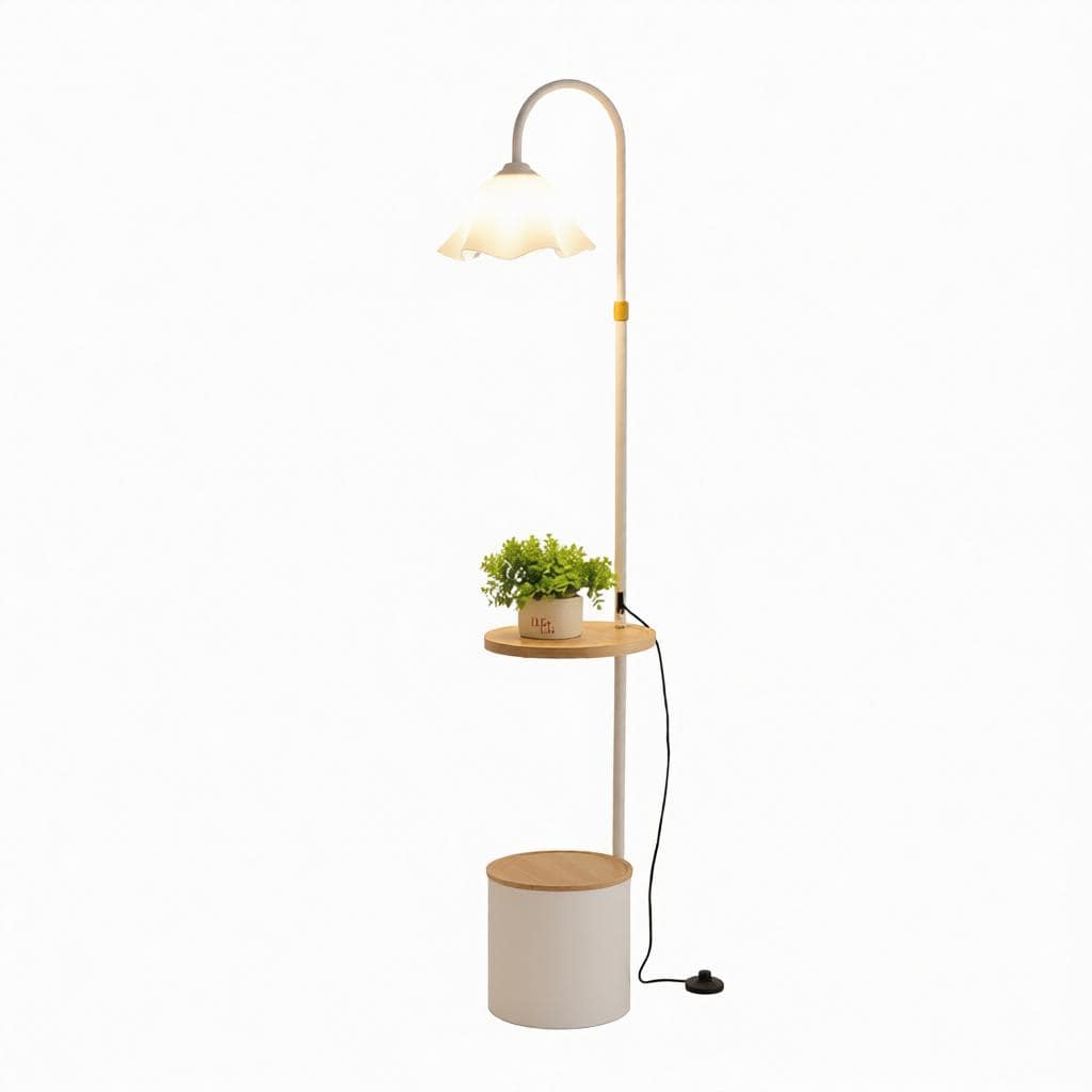 Cerentha | Integrated Shelf Floor Lamp - Detail View #6 | HomeCartel