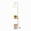 Cerentha | Integrated Shelf Floor Lamp