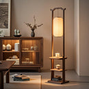 Noventha B | Integrated Shelf Floor Lamp