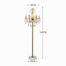 Dornielle Une I Crystal Floor Lamp