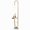 Cenyssa A | Integrated Shelf Floor Lamp