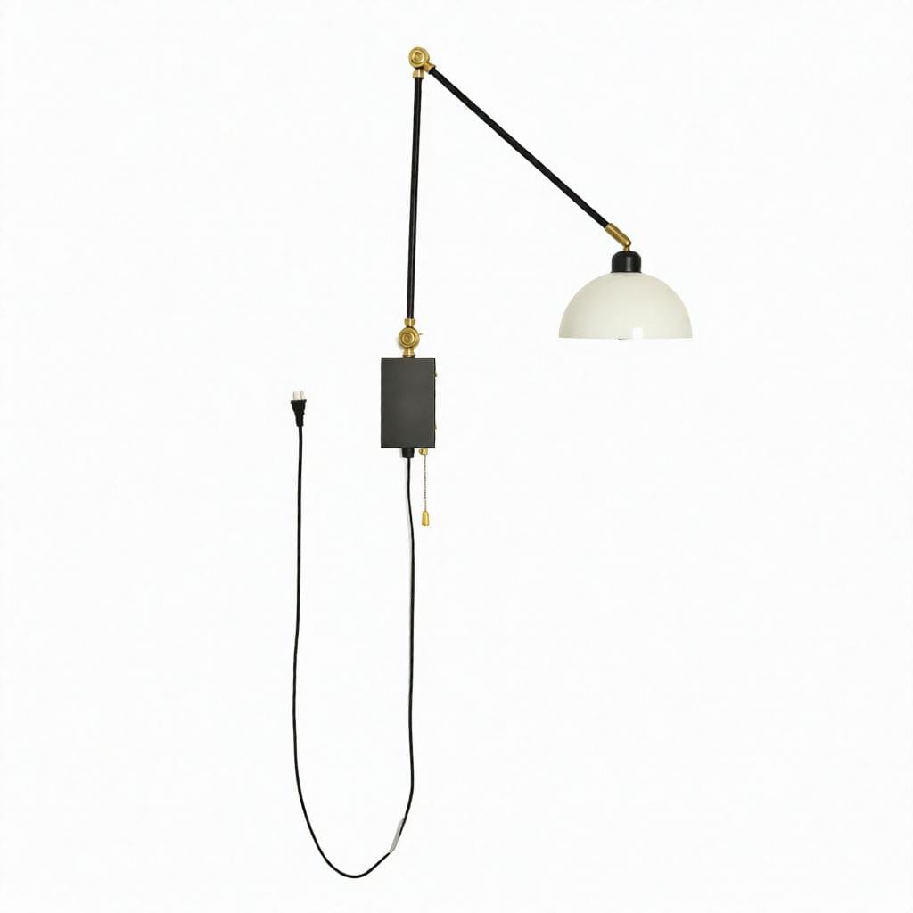 Sorelia Deux | Wall Light Swing Arm - Detail View #3 | HomeCartel