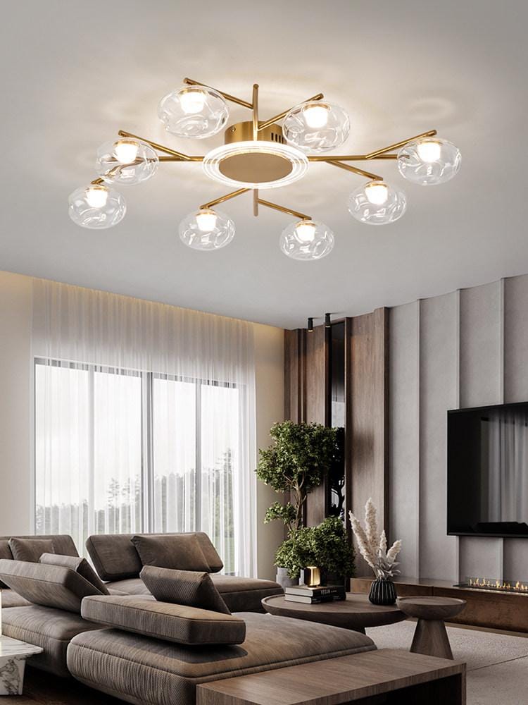 Erinelle | Semi Flush Mounted Light - Detail View #3 | HomeCartel