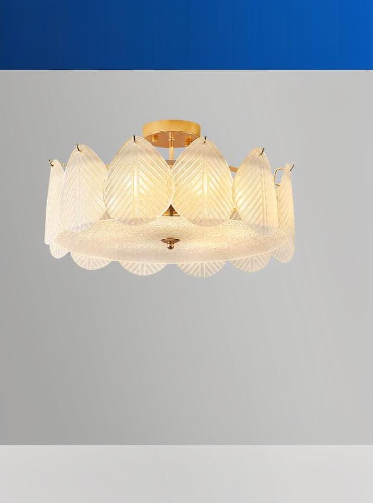 Halathen | Semi Flush Mounted Light - Detail View #2 | HomeCartel