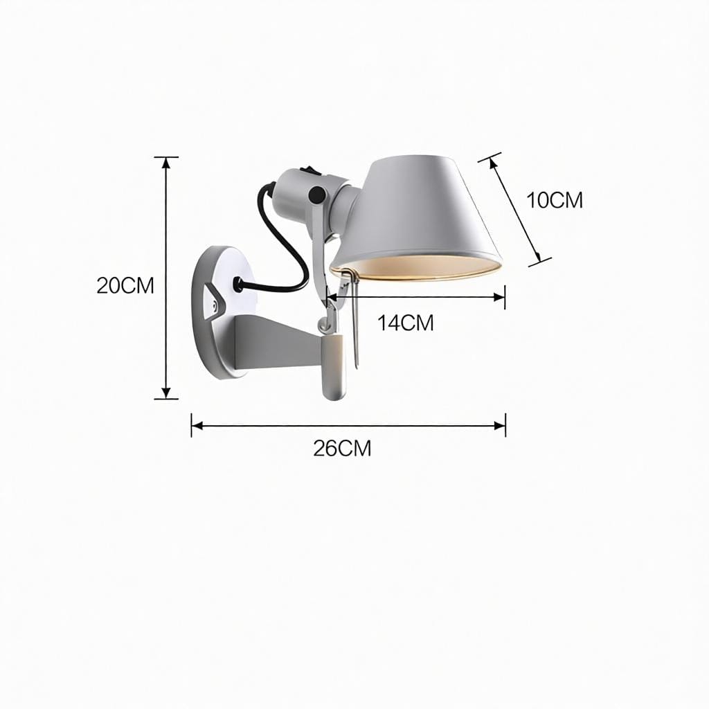 Nuvira B | Wall Light Swing Arm - Detail View #5 | HomeCartel