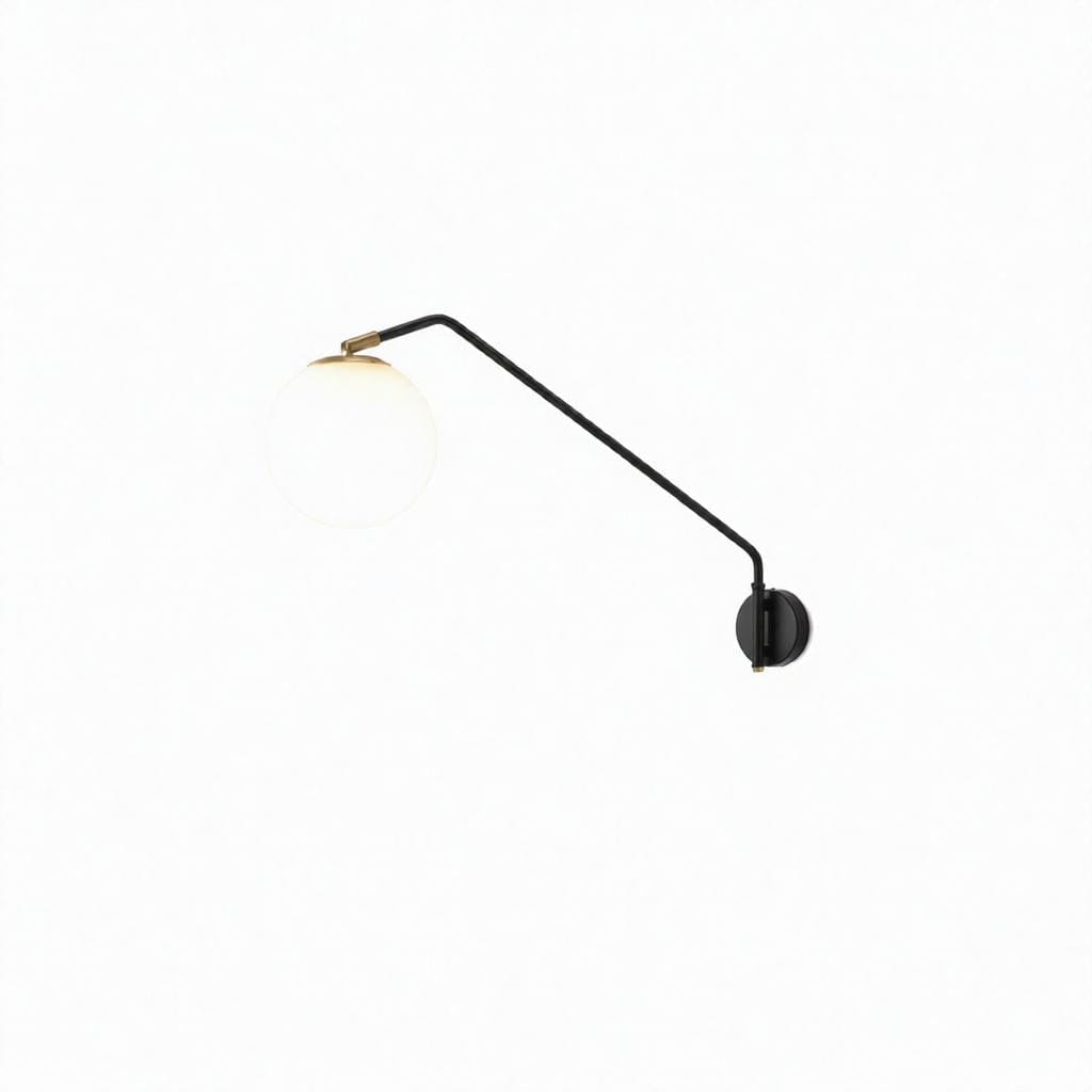 Nyselle Une | Wall Light Swing Arm - Detail View #6 | HomeCartel