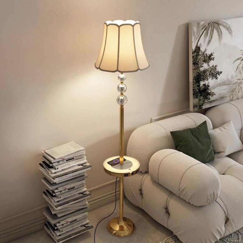 Relunira | Integrated Shelf Floor Lamp - Detail View #2 | HomeCartel