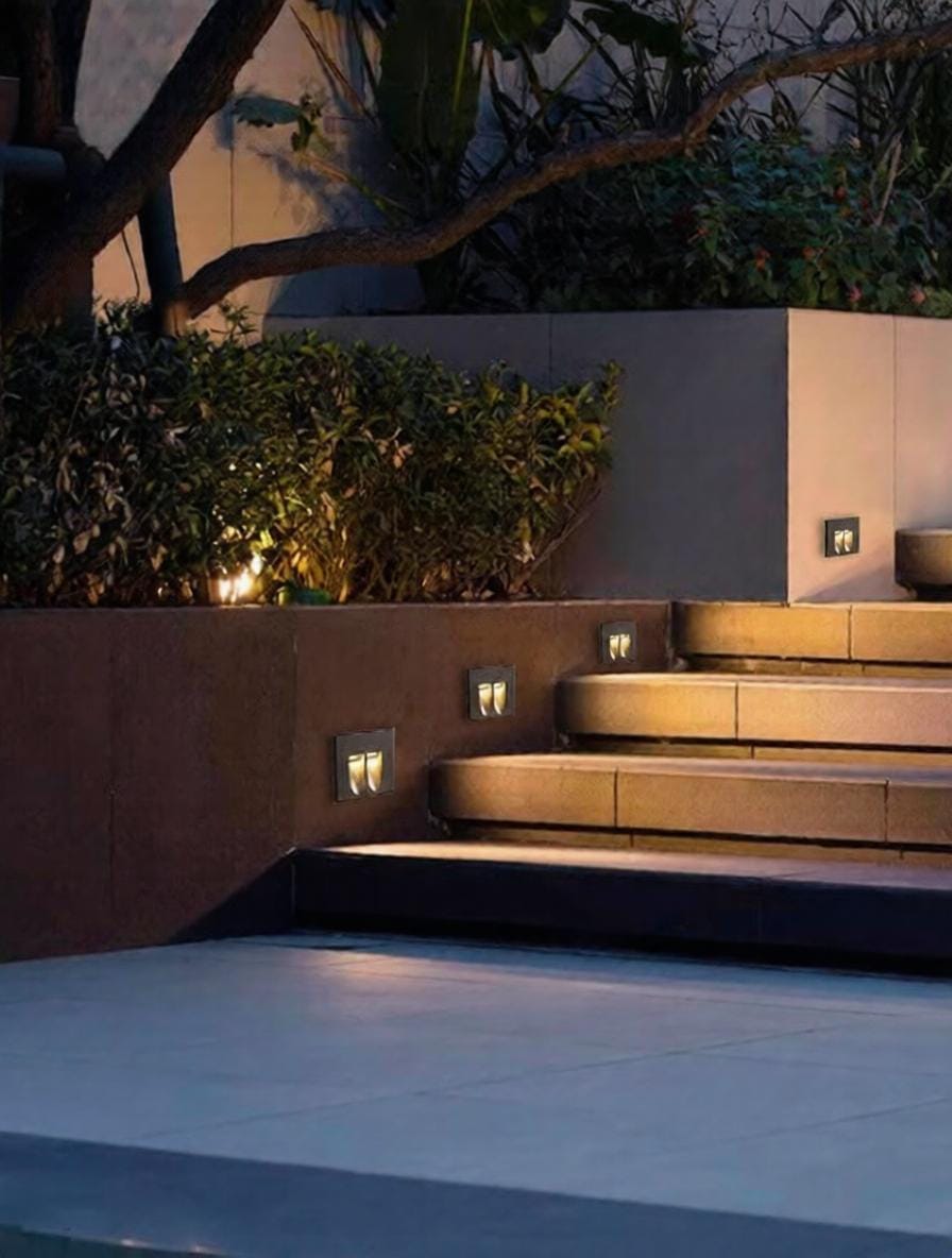 Calvanissea | Outdoor Step Light - Detail View #5 | HomeCartel