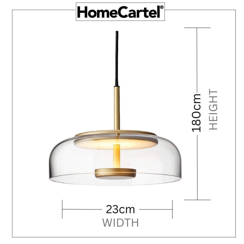 Leda Une | Modern Pendant Light - Detail View #7 | HomeCartel