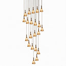 Sylvoria | Wood Cluster Chandelier