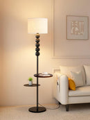 Jyselle | Integrated Shelf Floor Lamp