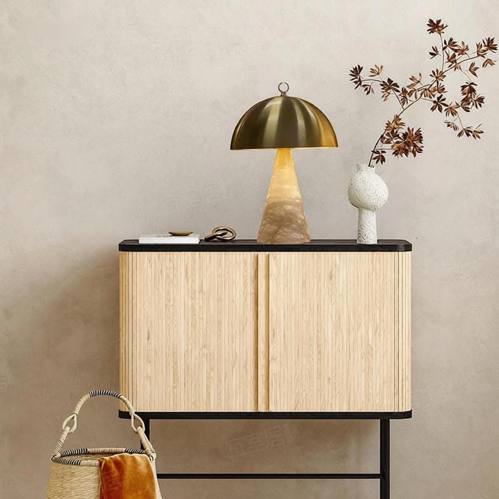 Ralnoral | Alabaster Table Lamp - Home Cartel ®
