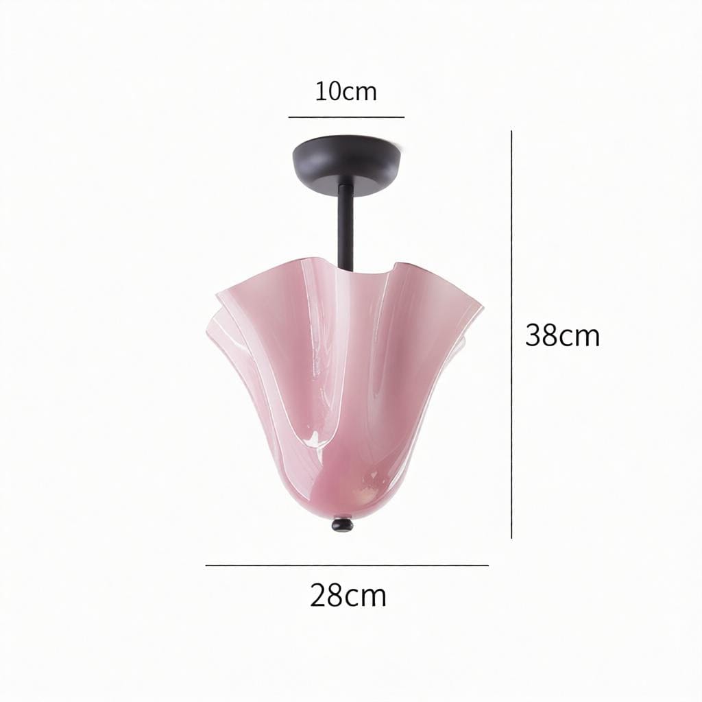 Lyrenveil B I Semi Flush Mounted Light - Detail View #5 | HomeCartel