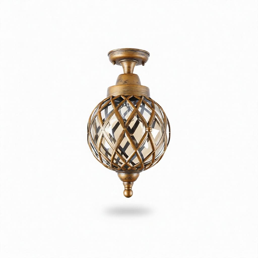 Kaenlyra Deux | Outdoor Semi Flush Mounted Light - Home Cartel ®