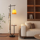 Qesthera | Integrated Shelf Floor Lamp