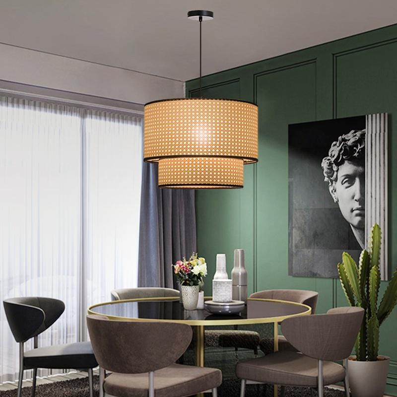 Amalfi | Boho Rattan Soliya Pendant Lamp