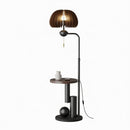 Raeloria | Integrated Shelf Floor Lamp