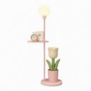 Myralyn Une | Integrated Shelf Floor Lamp