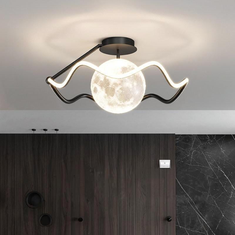 Velthari | Semi Flush Mounted Light - Detail View #2 | HomeCartel