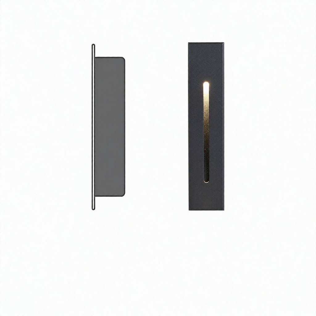 Brelmoriae Une | Outdoor Step Light - Detail View #2 | HomeCartel