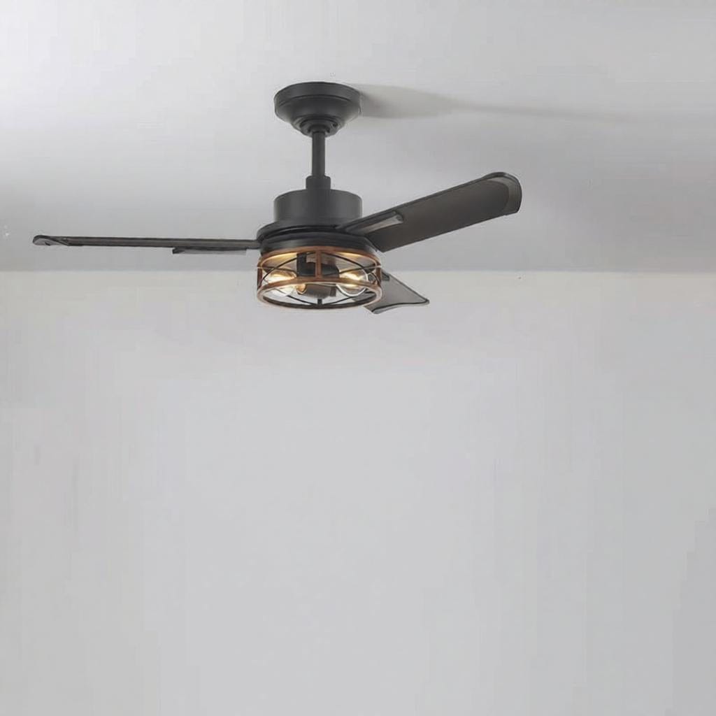 Ceyra | Outdoor Lighted Ceiling Fan - Detail View #2 | HomeCartel