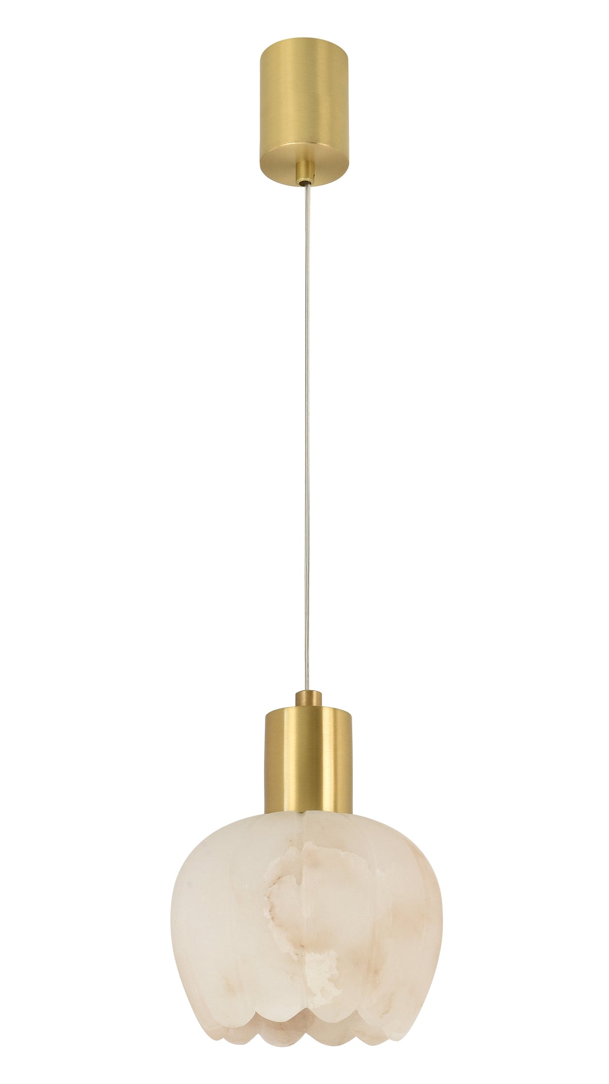 Elvenna | Alabaster Pendant Light - Detail View #2 | HomeCartel