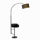 Caelune A | Integrated Shelf Floor Lamp