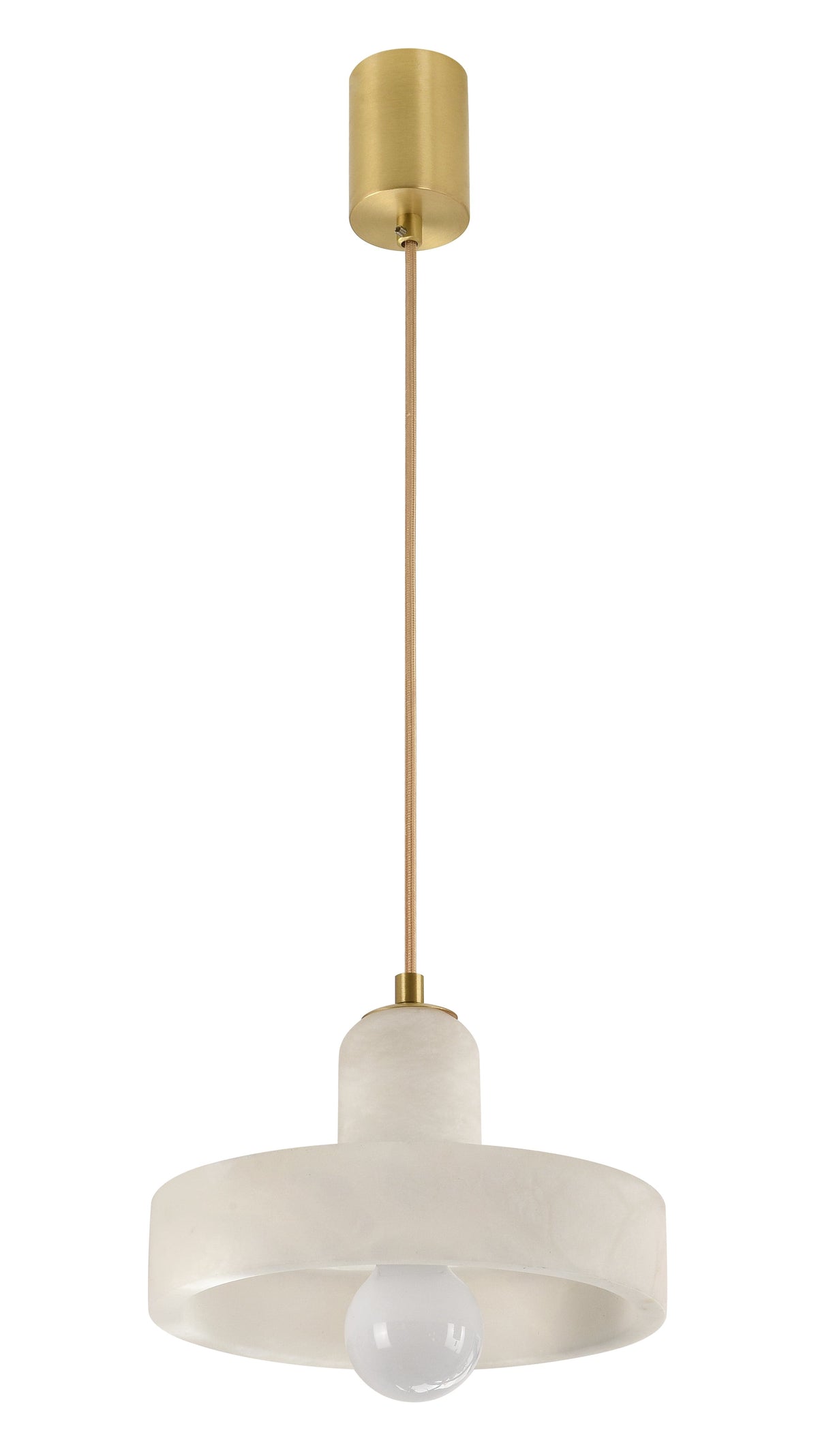 Elaren | Alabaster Pendant Light - Detail View #2 | HomeCartel