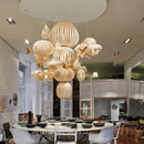 Orellian | Rattan Cluster Chandelier