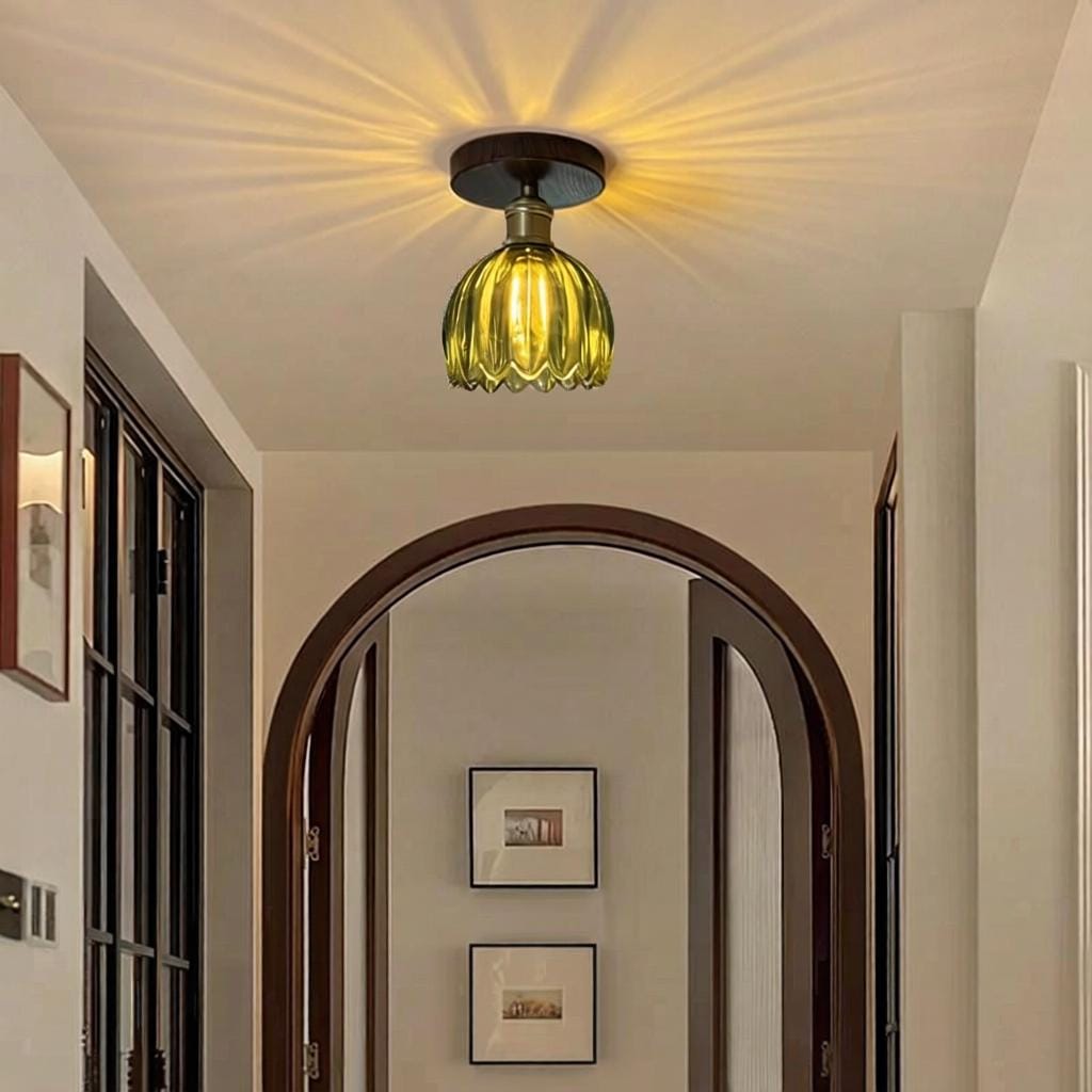 Emenil | Semi Flush Mounted Light - Detail View #2 | HomeCartel