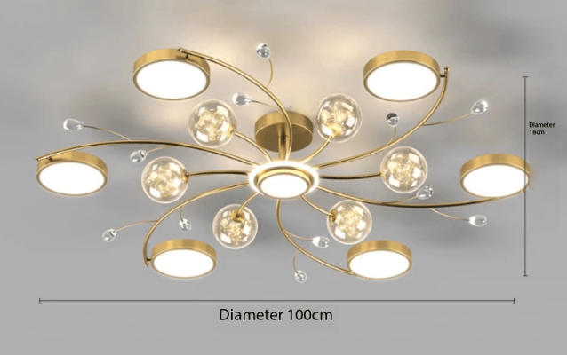 Renwick | Semi Flush Mounted Light - Home Cartel ®