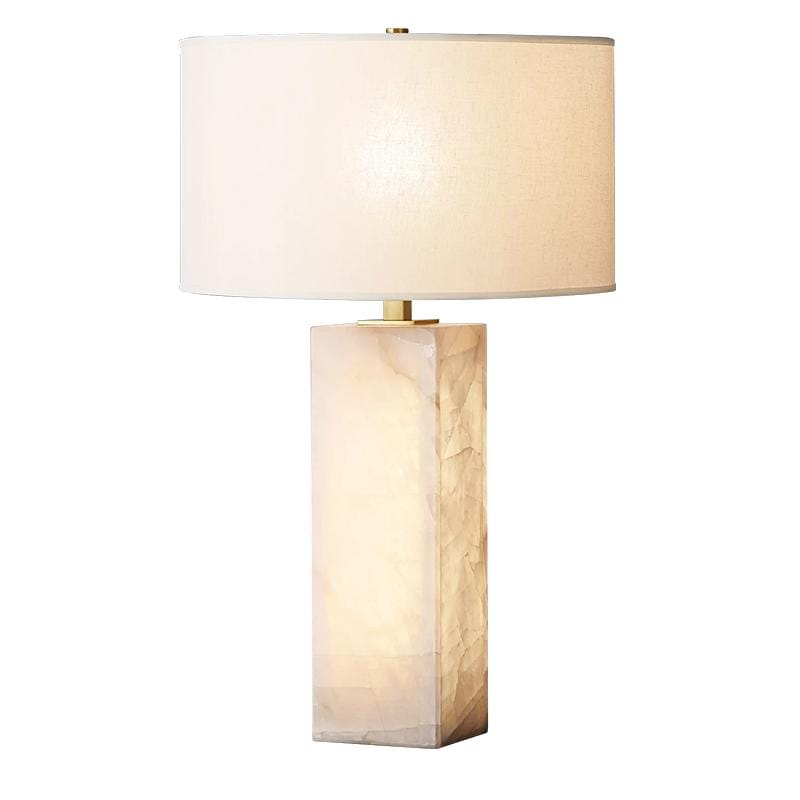 Ulriaon | Alabaster Table Lamp - Home Cartel ®