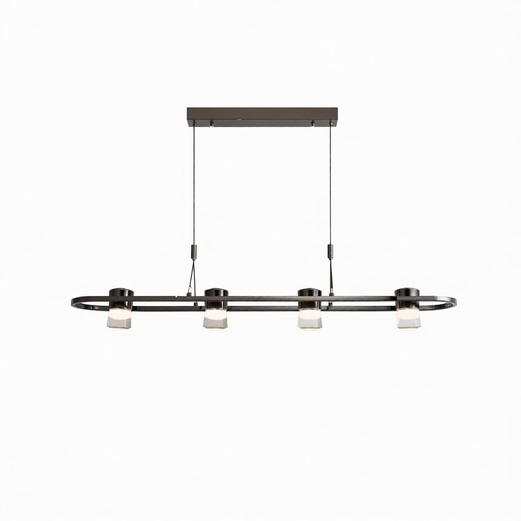 Gotelli Une | Linear Chandelier - Detail View #2 | HomeCartel