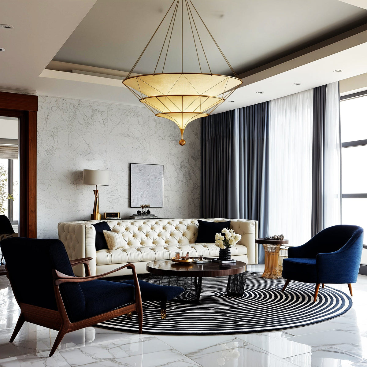 Mara | LED Big Pendant Light - Detail View #2 | HomeCartel
