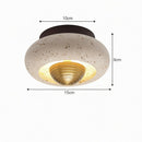 Vinoril Deux | Semi Flush Mounted Light