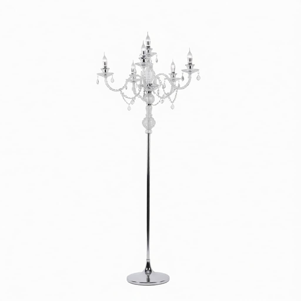 Elwynora B I Crystal Floor Lamp - Detail View #3 | HomeCartel