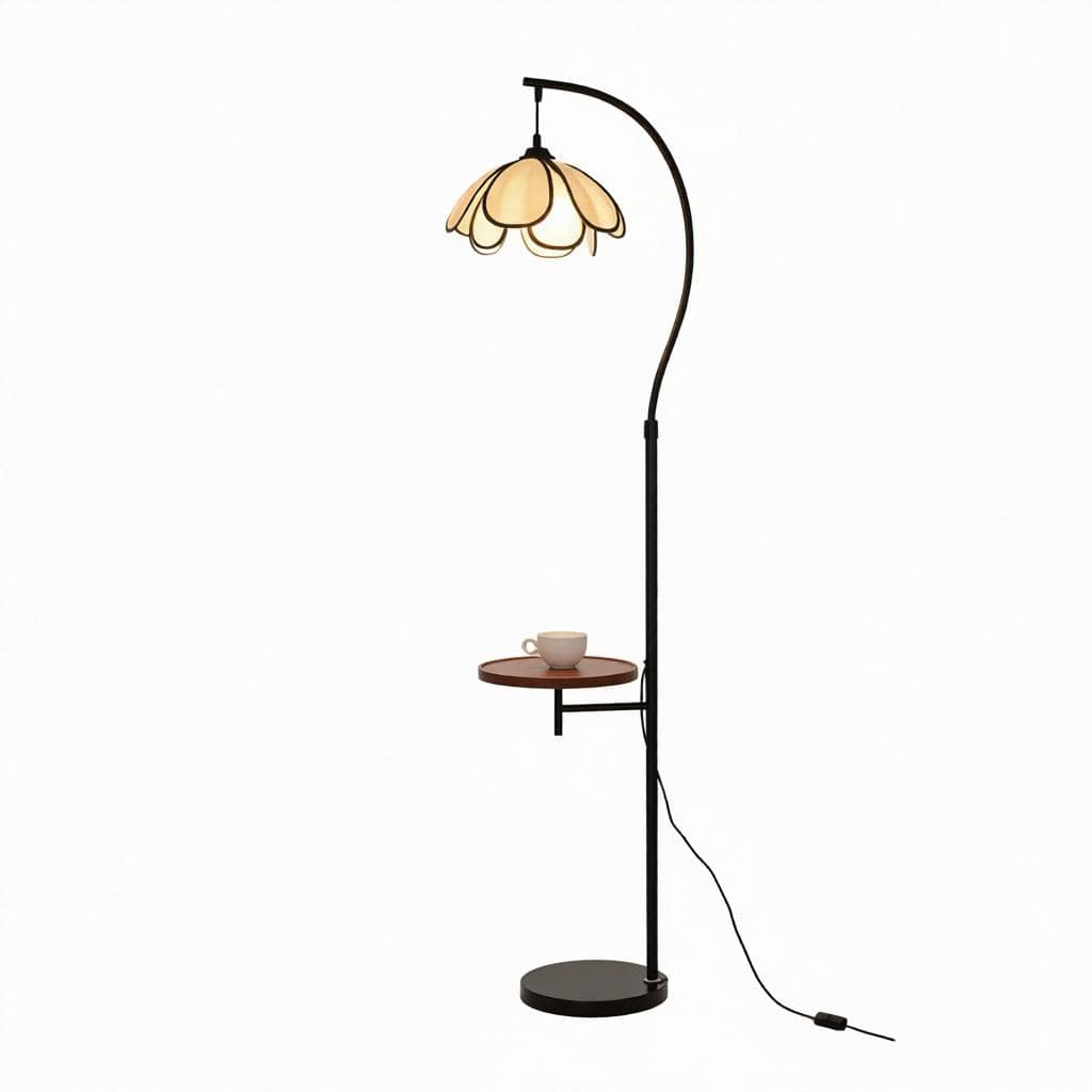 Faylira | Integrated Shelf Floor Lamp - Detail View #9 | HomeCartel