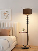 Irienna Une | Integrated Shelf Floor Lamp