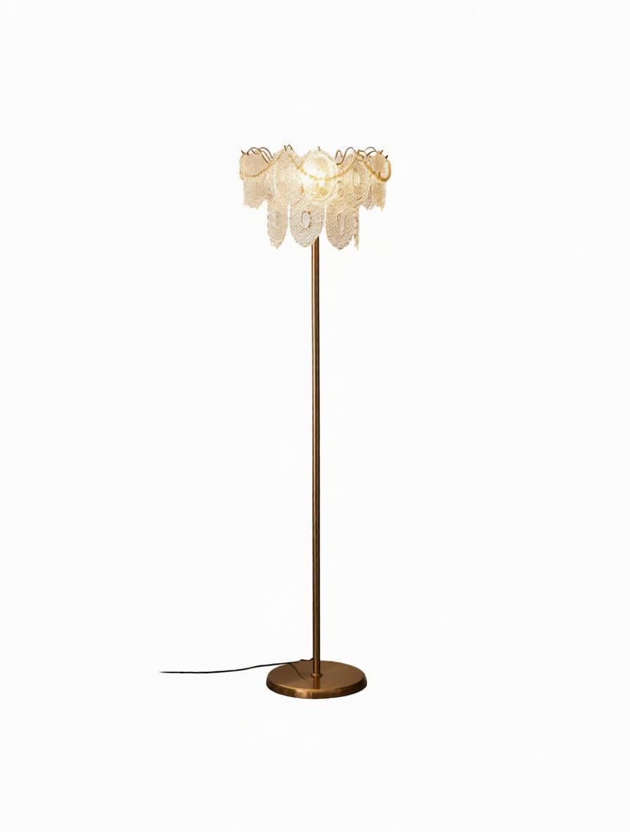Torvina I Crystal Floor Lamp - Detail View #2 | HomeCartel