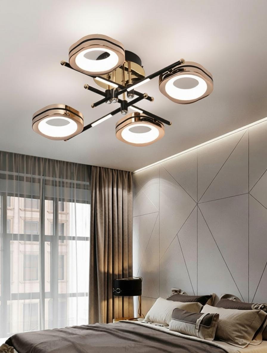 Gorrick Une | Semi Flush Mounted Light - Detail View #3 | HomeCartel