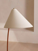 Zyrella | Integrated Shelf Floor Lamp