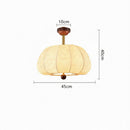 Orren Deux | Semi Flush Mounted Light