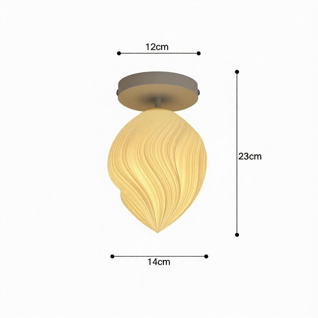 Halvern | Semi Flush Mounted Light - Detail View #7 | HomeCartel