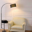 Caelune A | Integrated Shelf Floor Lamp