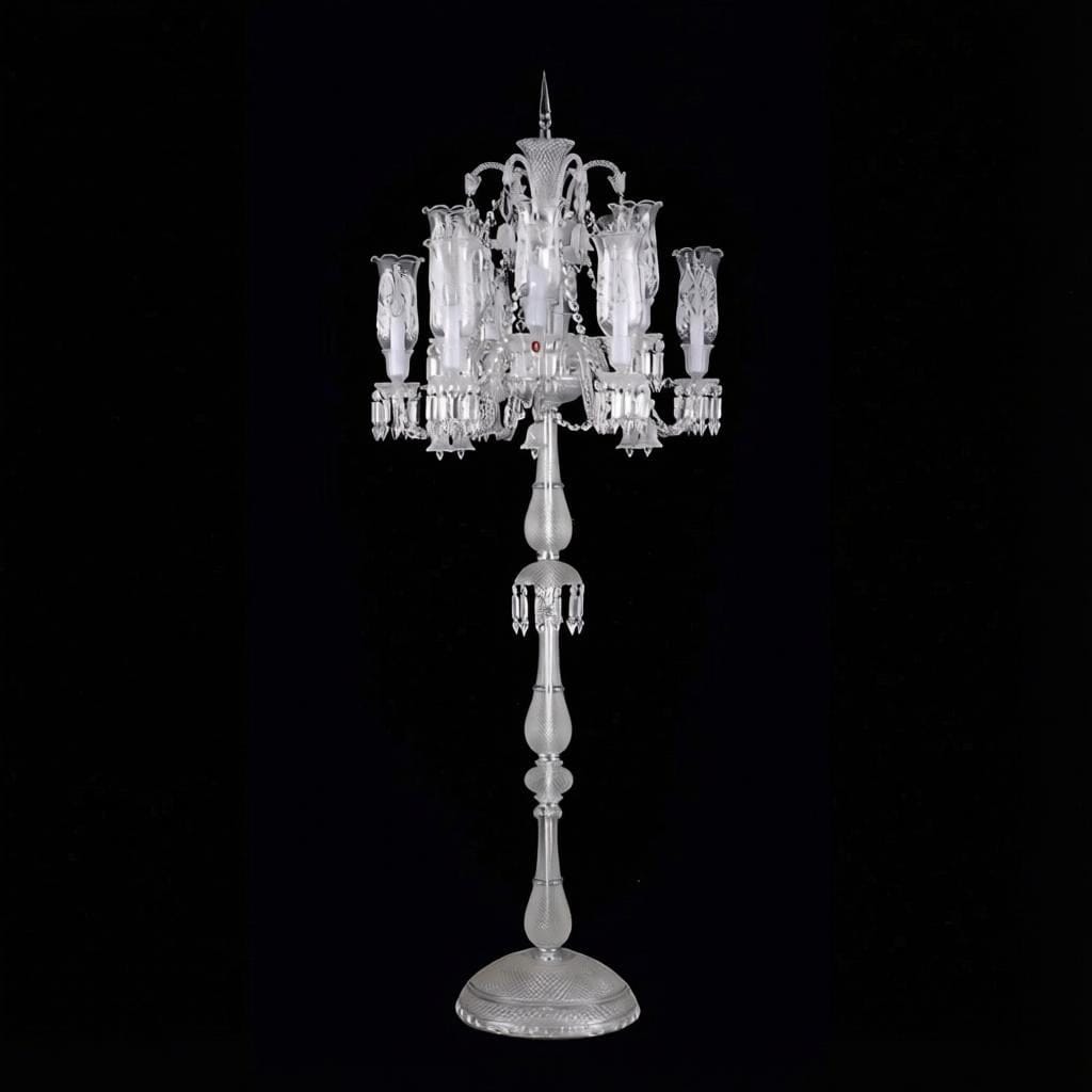 Marenthia | Crystal Floor Lamp - Detail View #3 | HomeCartel