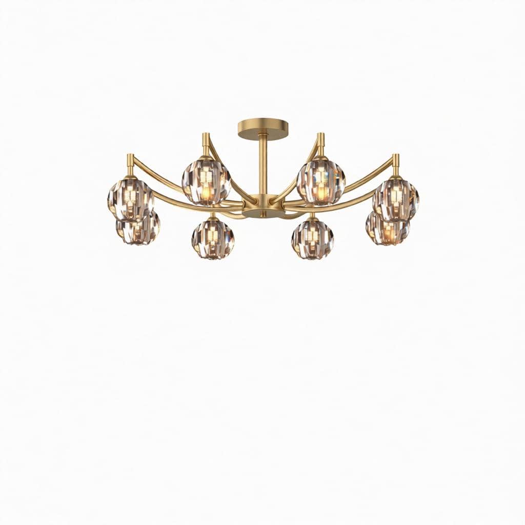 Orriv | Semi Flush Mounted Light - Detail View #6 | HomeCartel