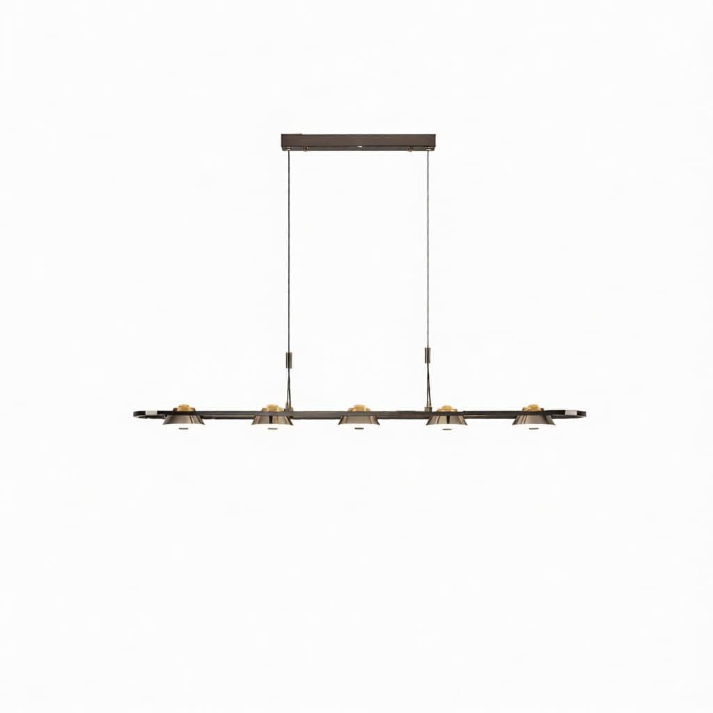 Dahdah | Linear Chandelier - Detail View #2 | HomeCartel